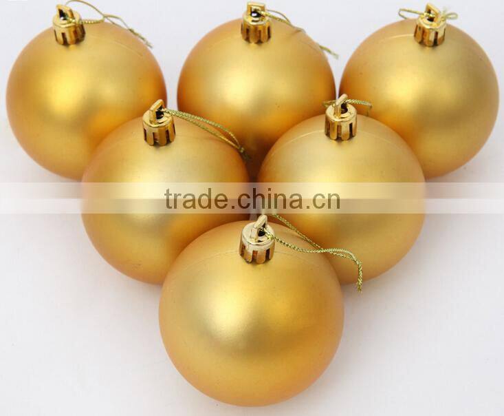 2cm-50cm Promotional Plastic matte color Christmas Ball