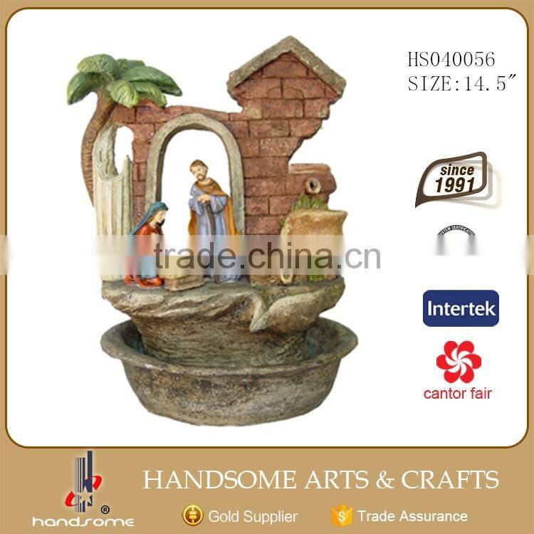 14.5 Inch Resin Garden Indoor Molds for Water Fountain