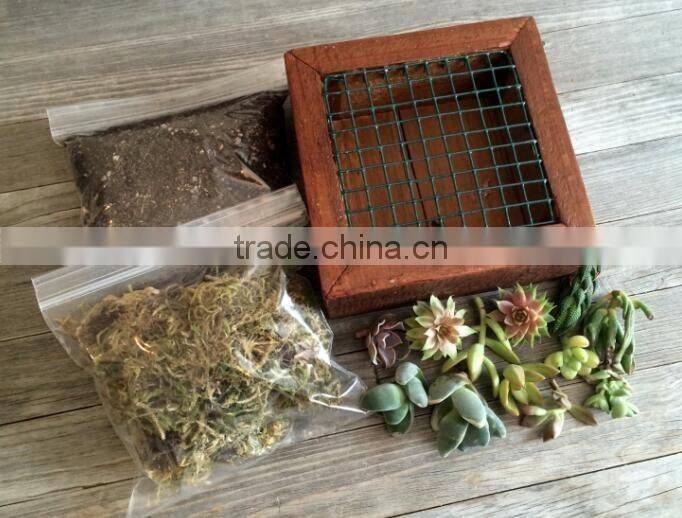 wall-mounted wooden flower pot wooden flower box outdoor wall deco