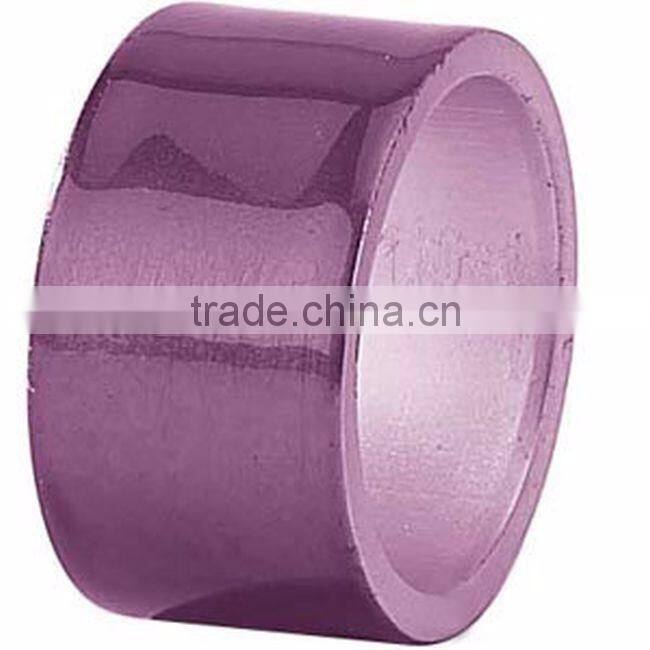 brass plated wholesale shiny wedding napkin rings