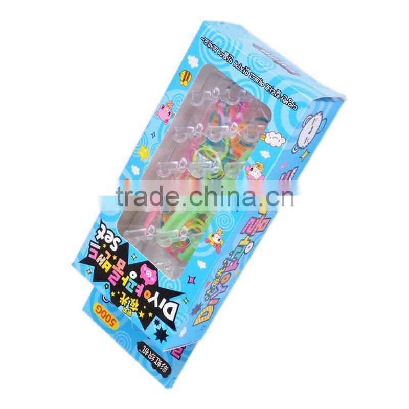 Hot Sales crazy wholesale rainnbow weaving diy loom bands sets