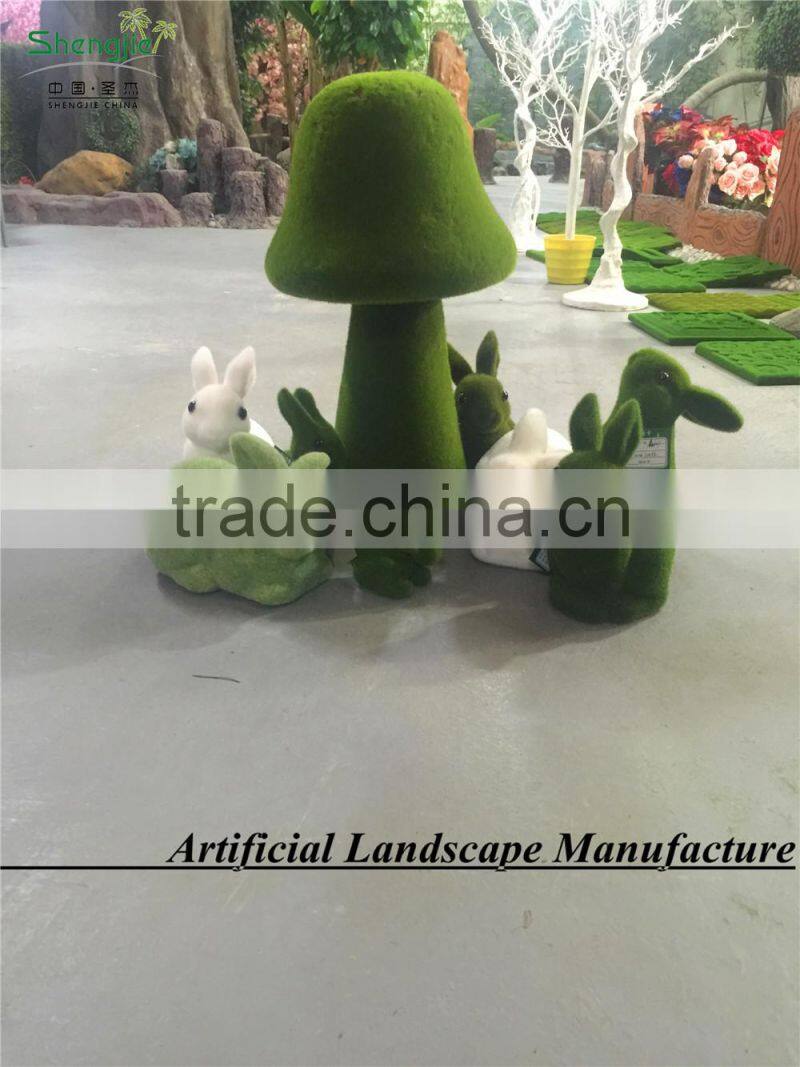 different moss topiary,high quality moss grass with kinds of shapes