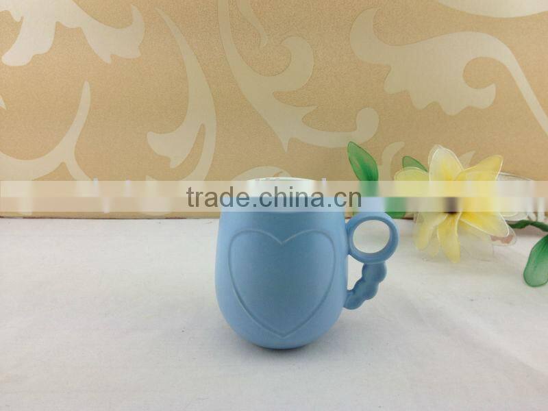 color glazed ceramic coffee mug for promotional gifts