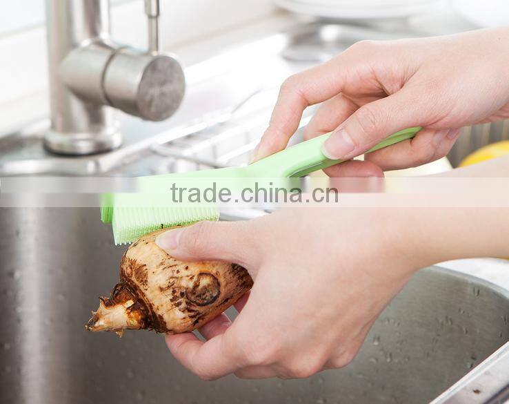Fruit and vegetable brush kitchen cleaning brush