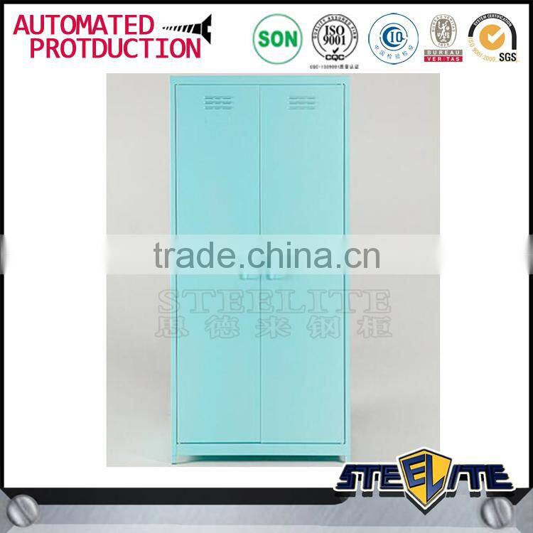 Steel bedroom cabinet cheap wardrobe closet design