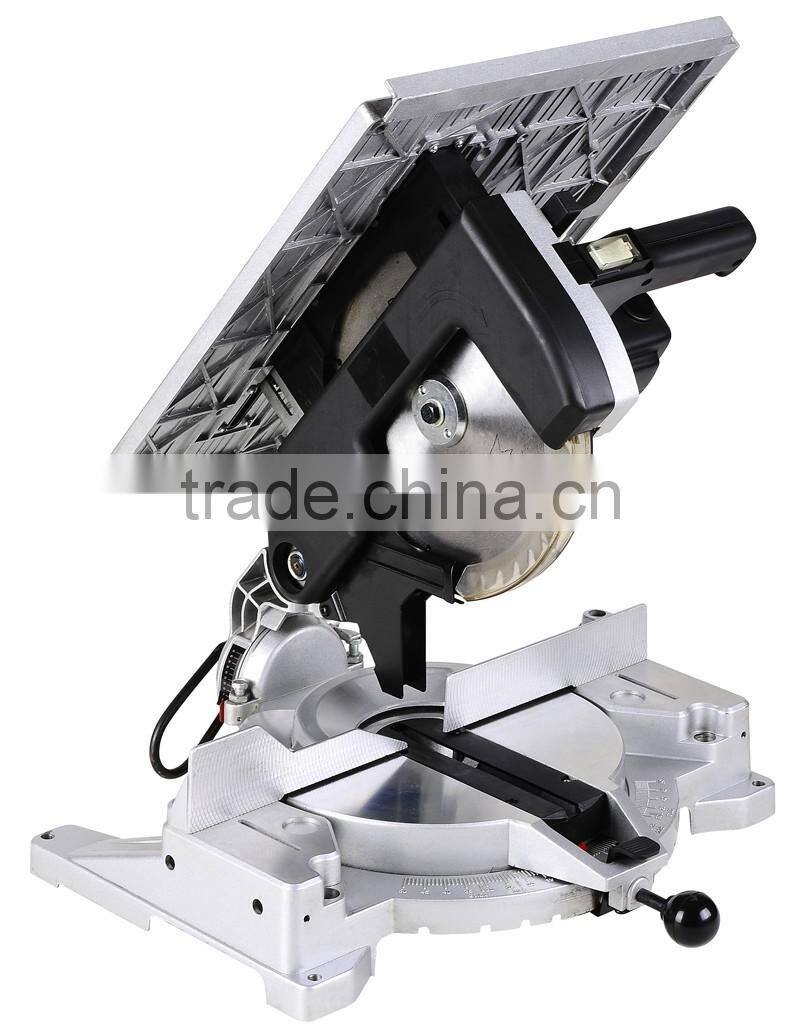 250mm 1800W Aluminum/Wood Cutting Professional Electric Compound Table & Miter Saw