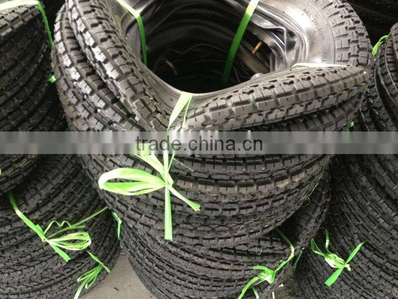 solid rubber tires for wheelbarrow