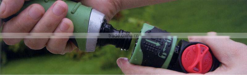 Garden Hose Connector with Manual Valve