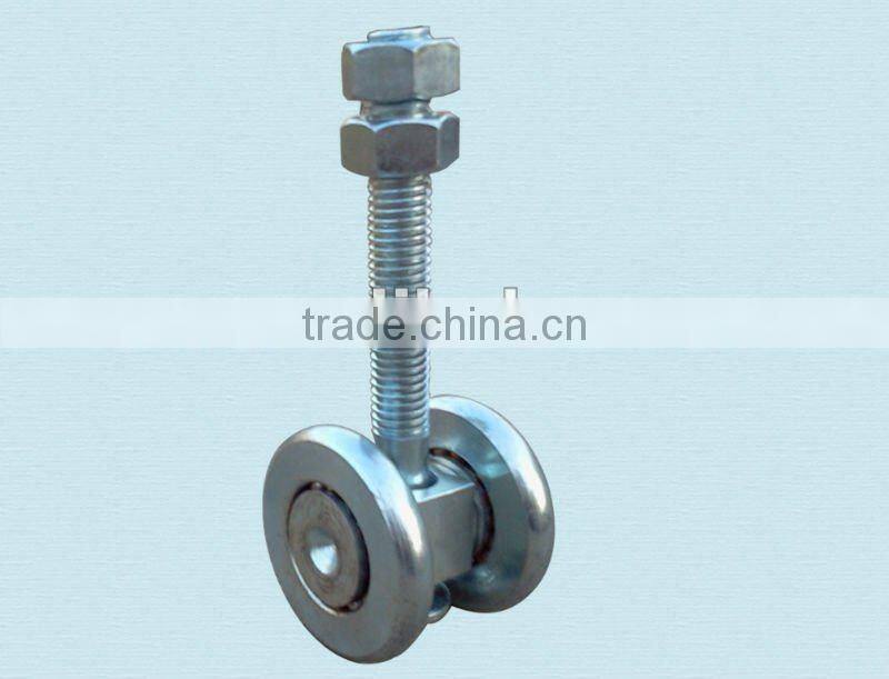 sliding gate track for hanging wheels and cantilever gate wheels