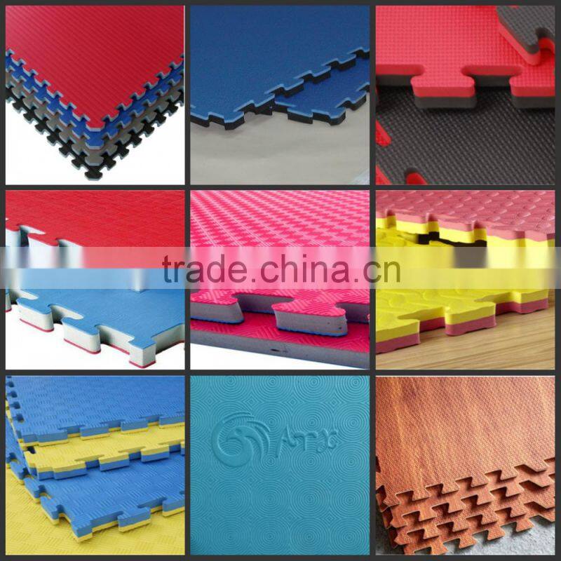 different kinds of exercise bike mat and eva mat rubber interlocking mats in china