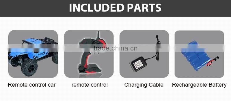 2017 1:16 Alloy Remote Control Monster Off-road Car High Speed