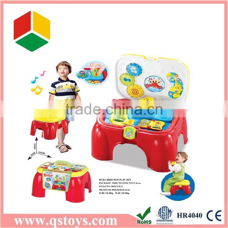 2016 hot sale toys plastic toy kitchen set with EN71 in color box