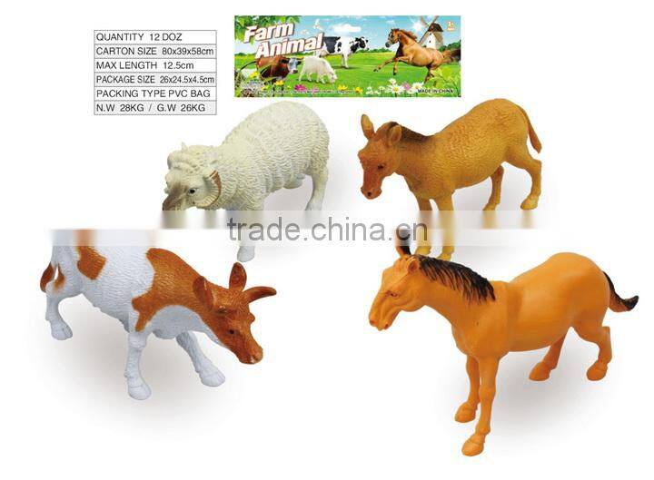 new in market ABS promotion plastic action figures with 7P
