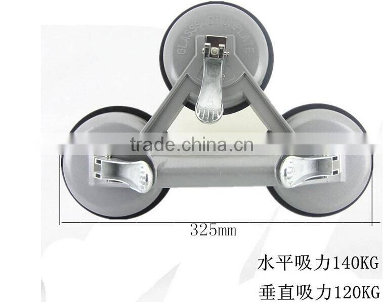BERRYLION 3 caps glass hand lifter suction plates with A-alloy design