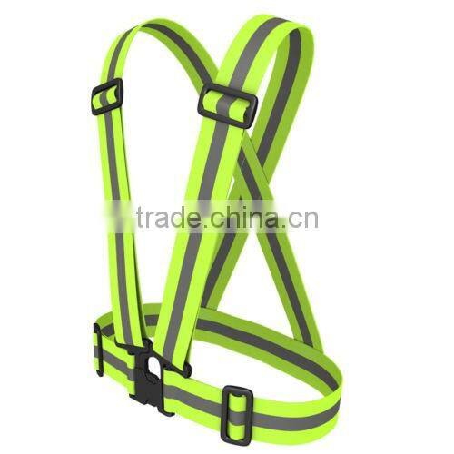 Reflective Vest Harness High Visibility Running Walking Sport Cycling Safety
