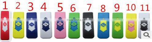 colorful refilled electronic usb lighter