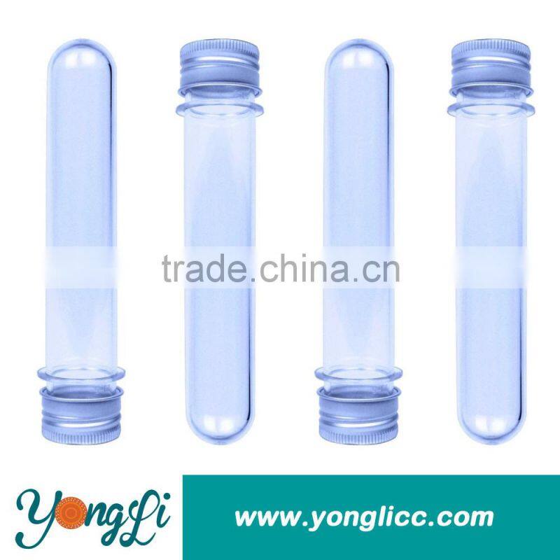 Cosmetic Bottle Plastic Test Tubes Screw Cap