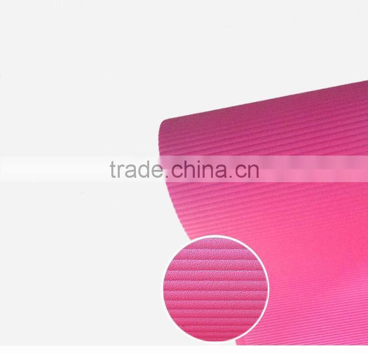 cheap Wholesale ECO anti-slip NBR Yoga Mat For Fitness