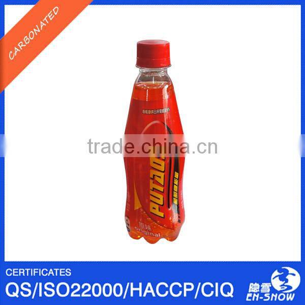 Soda Drink with Peach Flavor