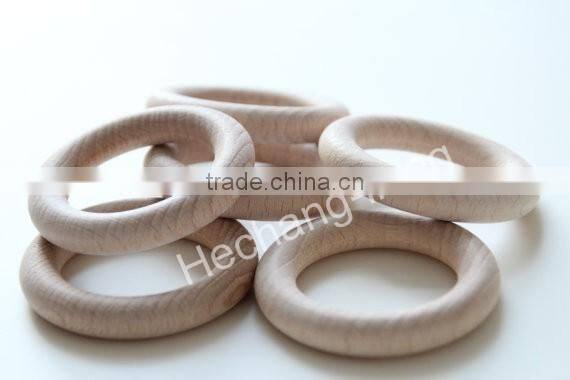 wooden rings, natural wooden rings, beech wood rings, rings for crafting