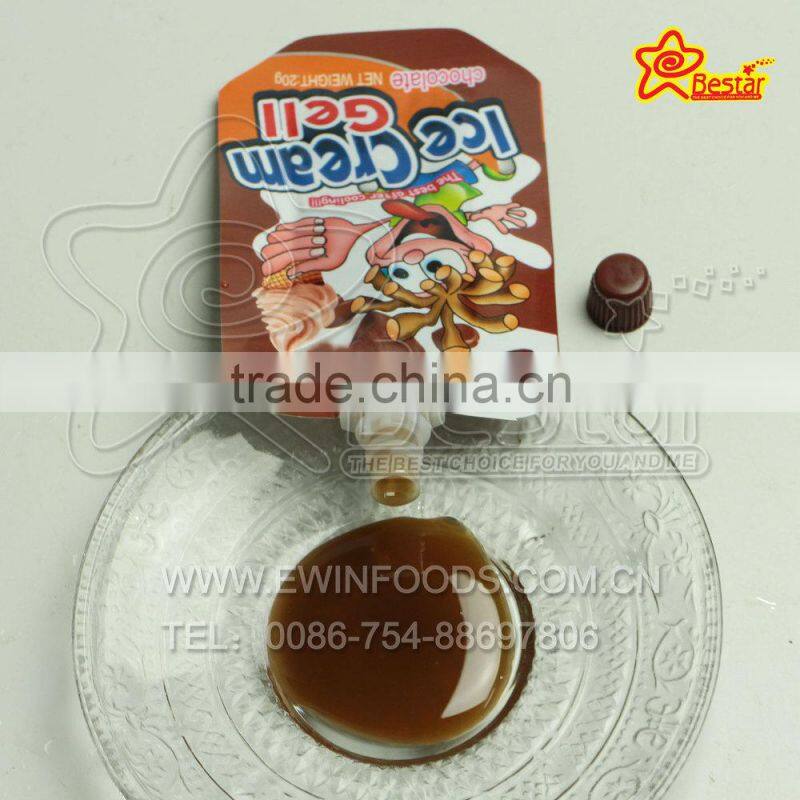 Fruity Flavor Cooling Ice Cream Jelly Jam Candy