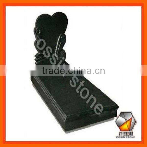 Black Granite Tombstone TS012