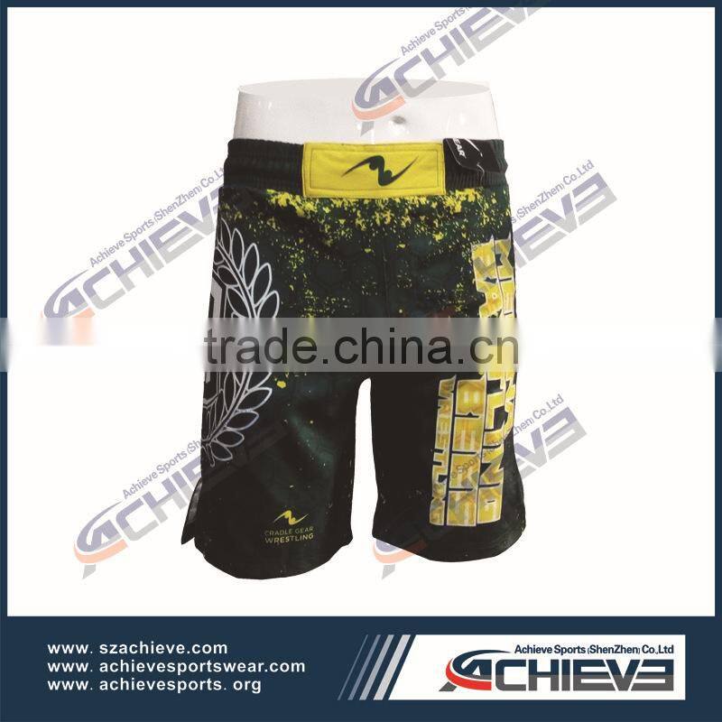 china manufacturing mens fight mma shorts