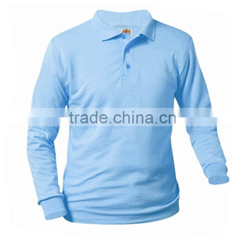 Unisex uniform polo t shirt 100% cotton