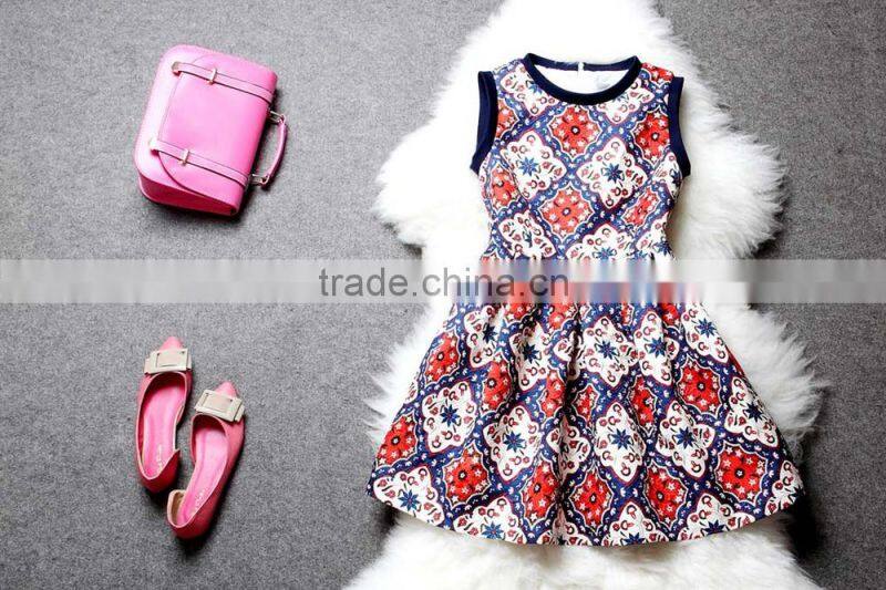 Hot new products for 2015 ,women wear , flower girl party dress , of mature women with short skirt