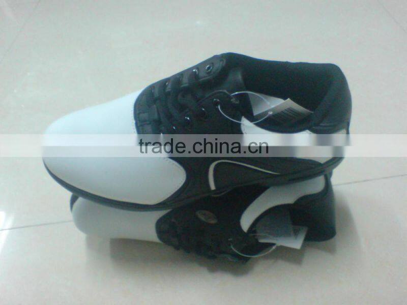 high top brand golf shoes with spike for Ladies and Gentleman business sports on the grass