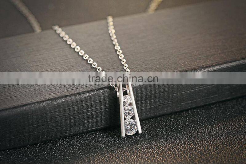 925 sterling silver jewelry necklace Tower pendant necklace for women