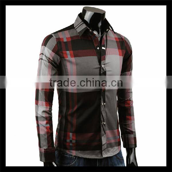 wholesale china factory 100% cotton new design stylish shirts for men