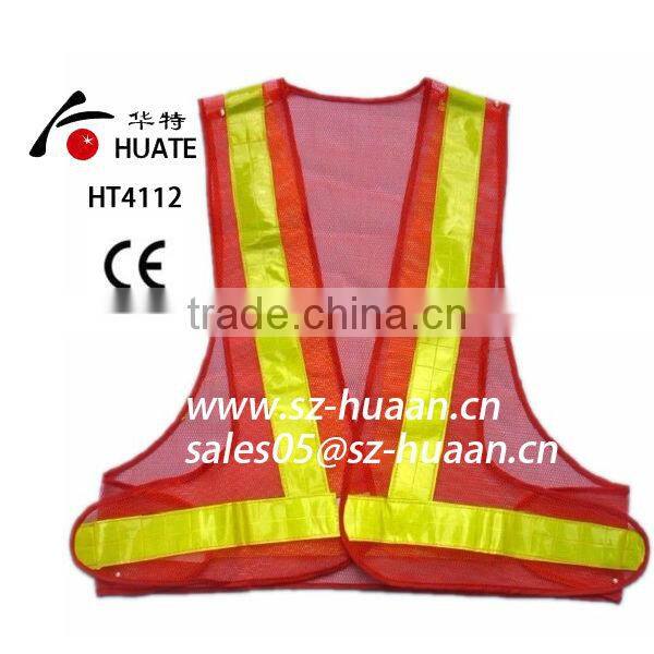 BC01002 Economic High Visibility Lemon Yellow Safety Vest