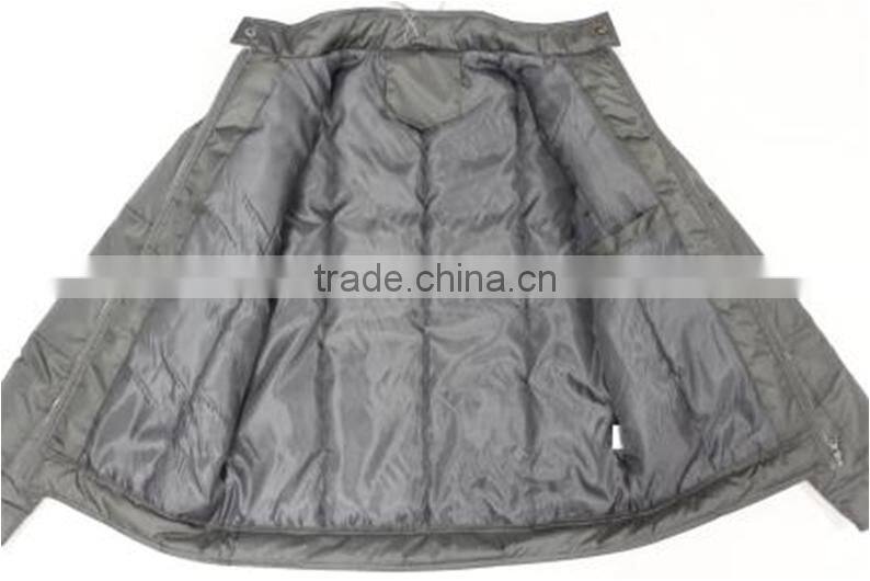 polyester/pvc mens outdoor jacket (MJ-1601)