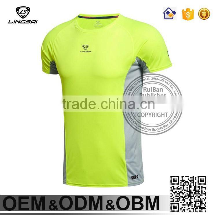 100% Polyester Men's T-Shirts Custom Sportswear