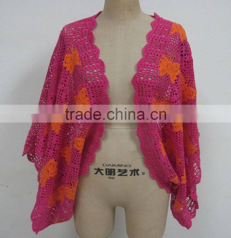 fashion western ladies crochet beach cover casual kaftan