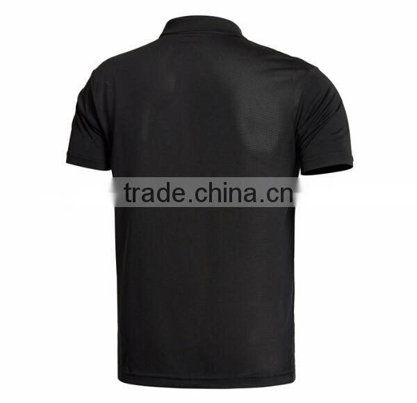 high quality custom 100% polyester dry fit football blank polo shirt