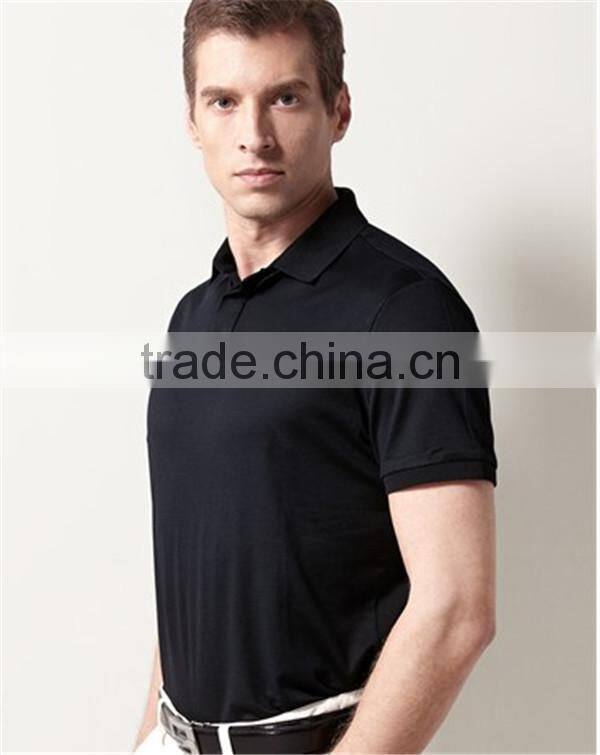 Factory oem dry fit color combination man polo t shirt with 100% cotton/TC/CVC/NC