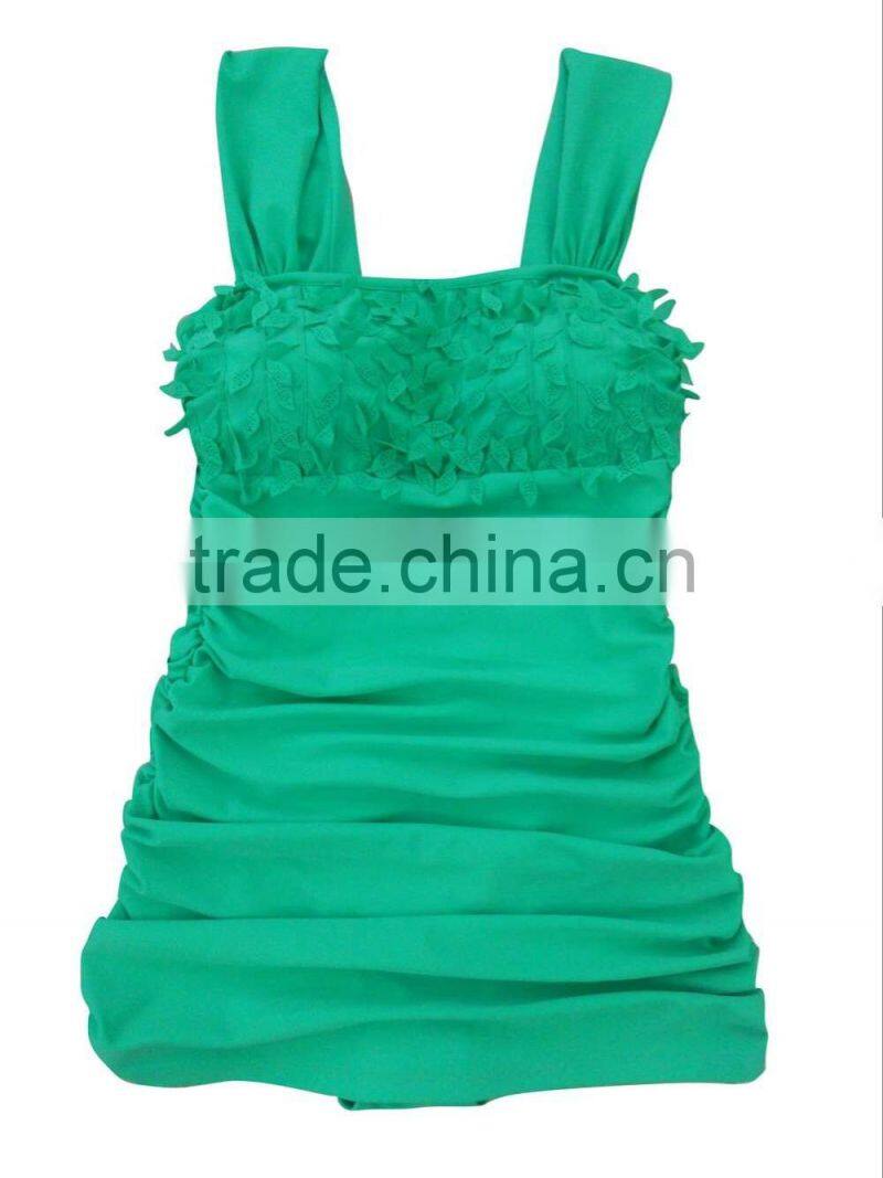 2016 Popular solid color swimsuits on sale for women