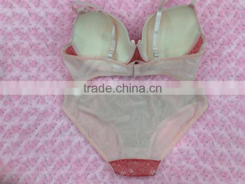 Bra & Brief Sets Product Type and Push-Up,Quick Dry,Plus Size Feature lace bra set