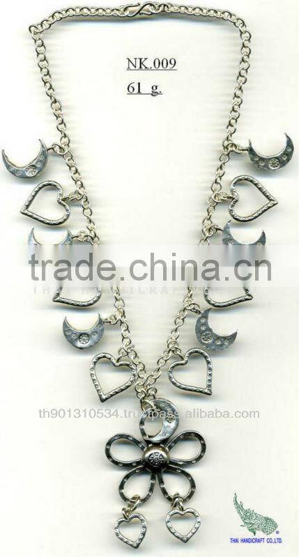 Thai Karen Silver Necklace & Pendant Jewelry 925 Sterling Silver