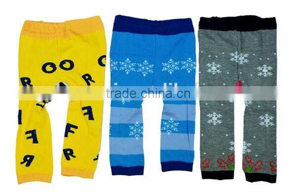 Cotton Jacquard baby leggings baby tights Baby Pantyhose