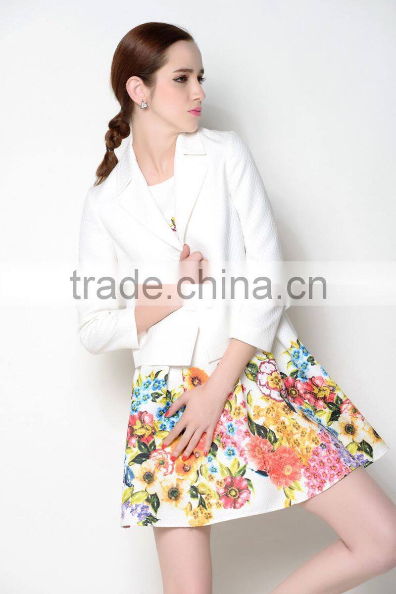 casual elegant short style latest autumn women coaches jackets wholesale
