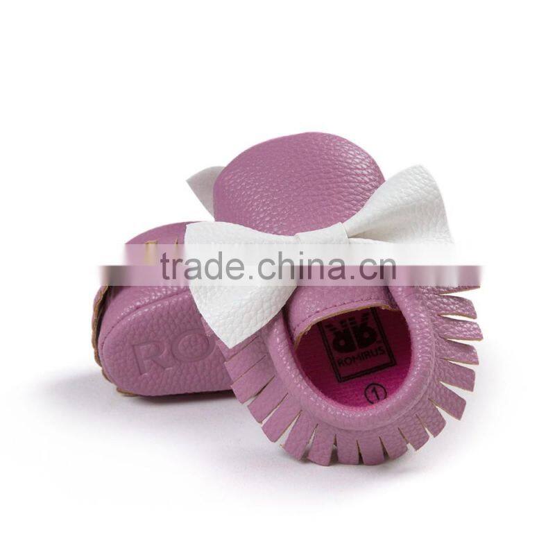 2 colors matching Pu baby moccasin, colored moccasins