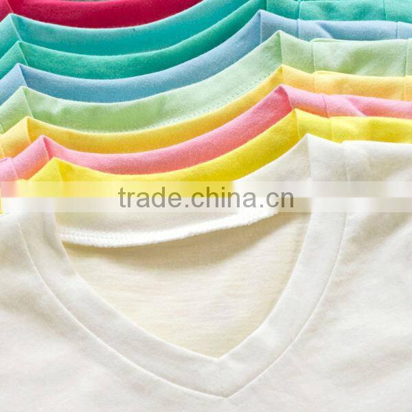wholesale blank deep v neck t shirts
