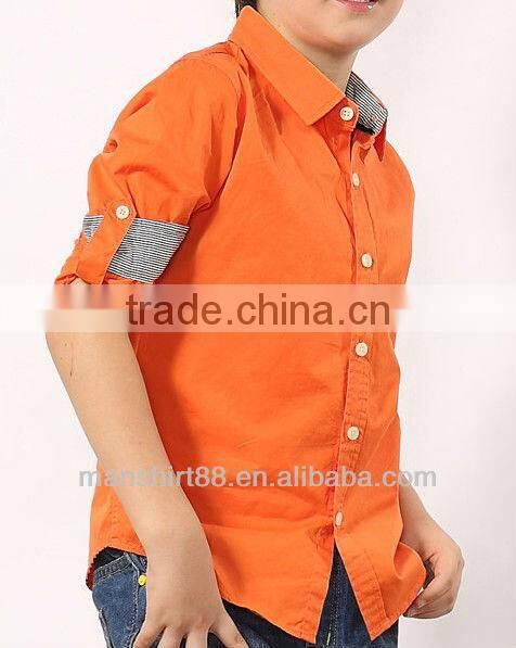 2017small school kids shirt boy shirt