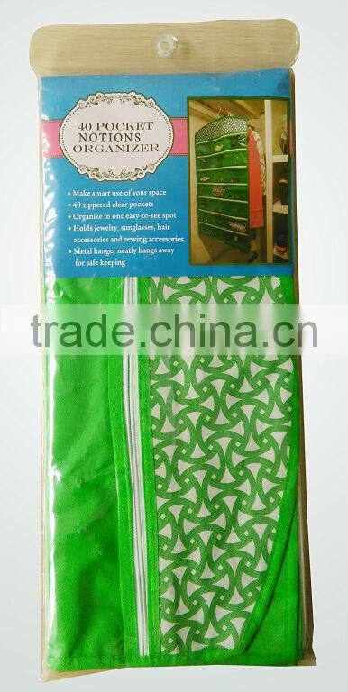 D&D Zipper Pockets Dual Sides Space-saving Large Notions Organizer