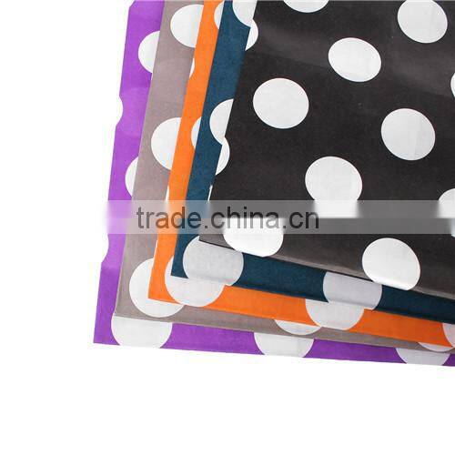 Mixed Dot Pattern Rectangle Party Safe Candy Food Printed Paper Bag