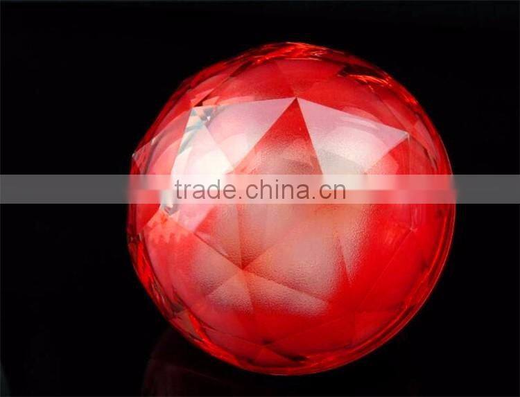 Fashion design Crystal magic light color changing ball portable smart control color changing led bluetooth speaker