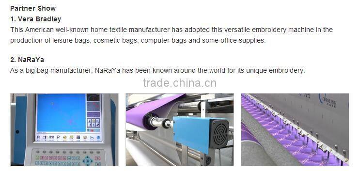 CSHX-2 SERIES MULTI HEAD QUILTING AND EMBROIDERY MACHINE